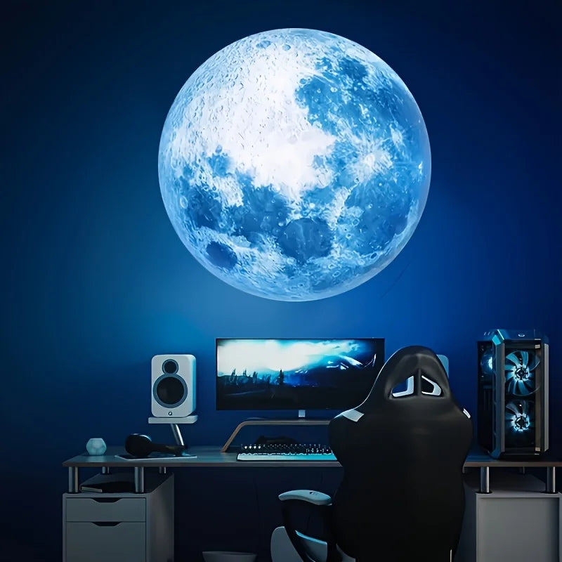 LED Planet & Moon Projector Lamp