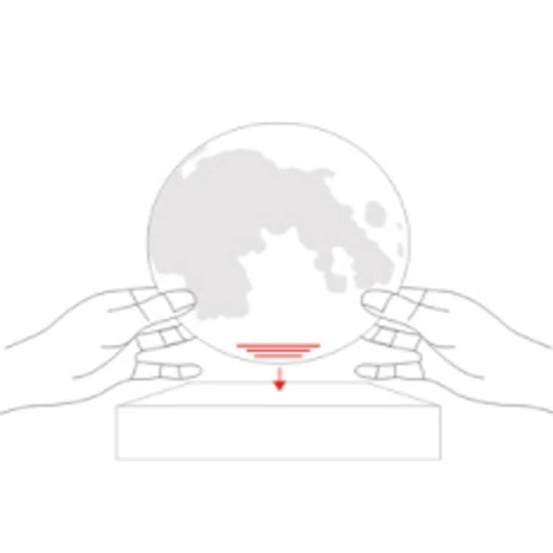 Magnetic Levitation Moon Lamp