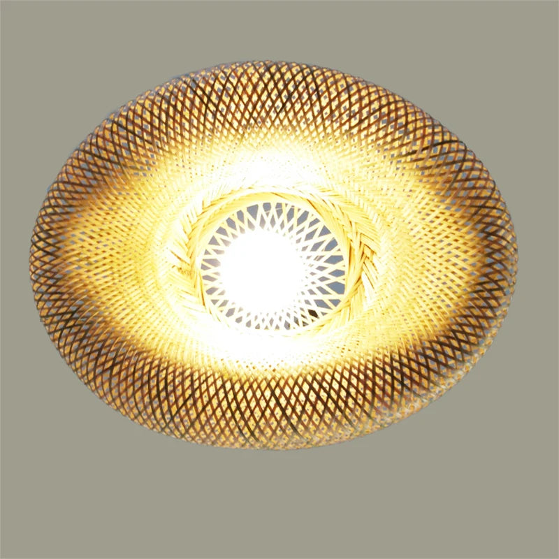 Handmade Rattan Bamboo Pendant Light