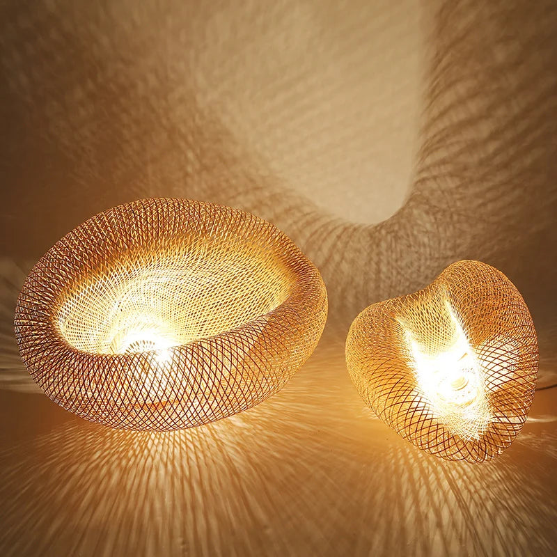 Handmade Rattan Bamboo Pendant Light