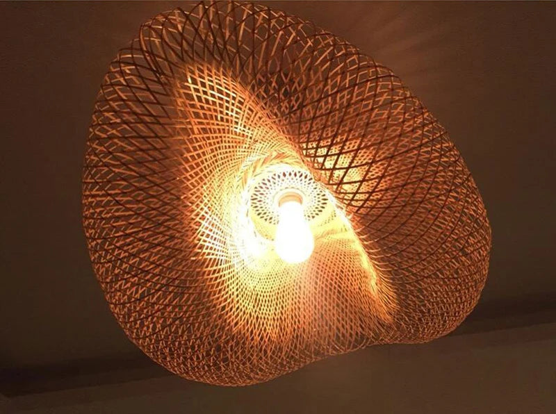 Handmade Rattan Bamboo Pendant Light
