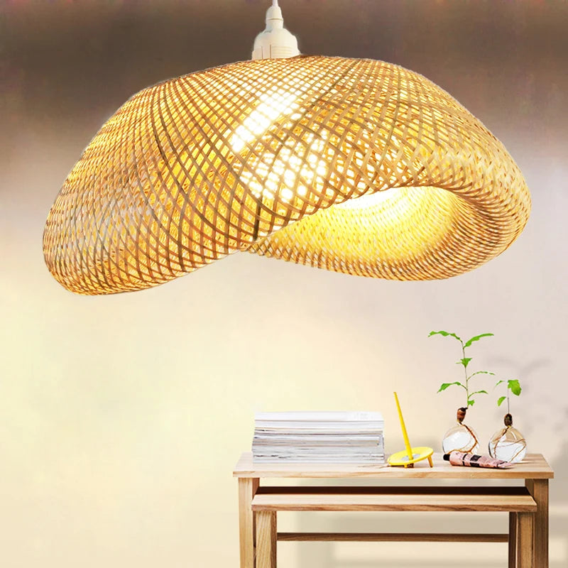 Handmade Rattan Bamboo Pendant Light