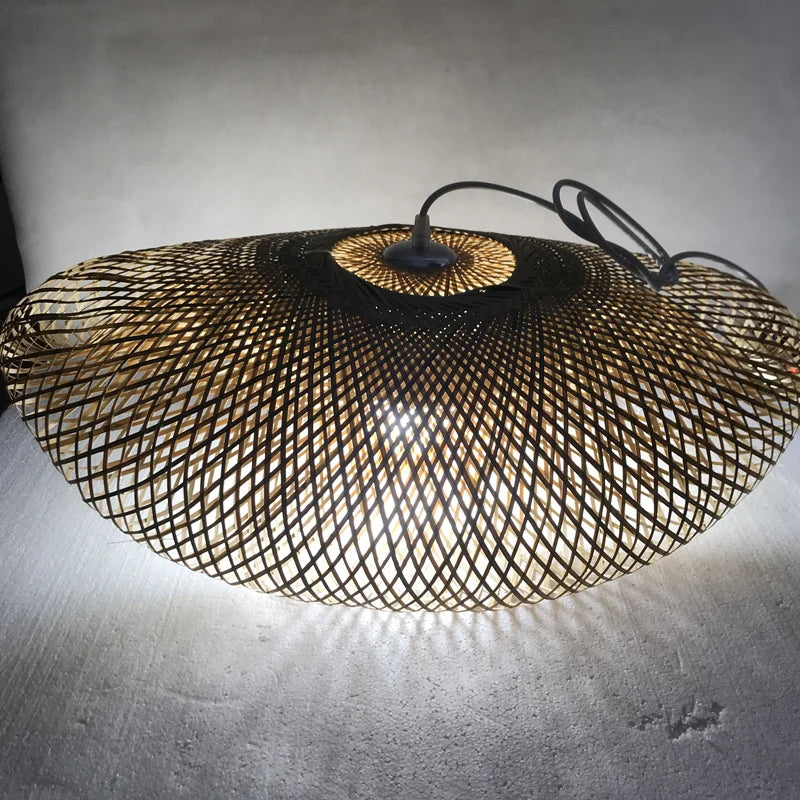 Handmade Rattan Bamboo Pendant Light