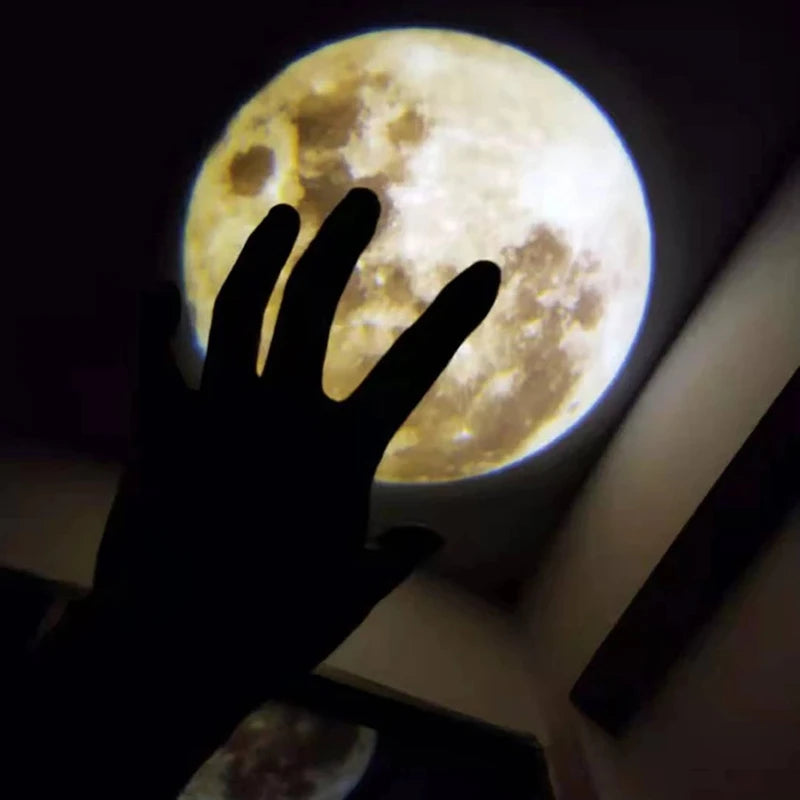 Moon & Planet Projection Table Lamp