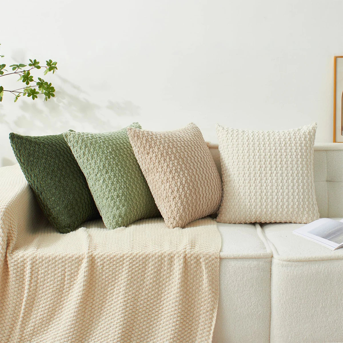 Boho Corduroy Cushion Cover