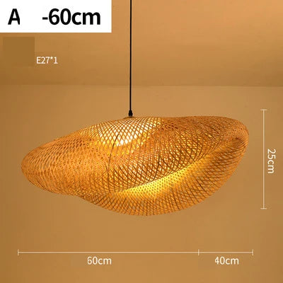 Handmade Rattan Bamboo Pendant Light