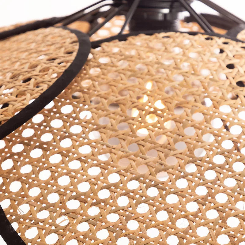 Handmade Wicker Rattan Pendant Light