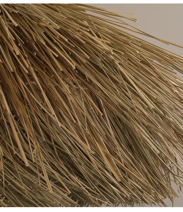 Hand-Woven Rattan Wabi-Sabi Chandelier