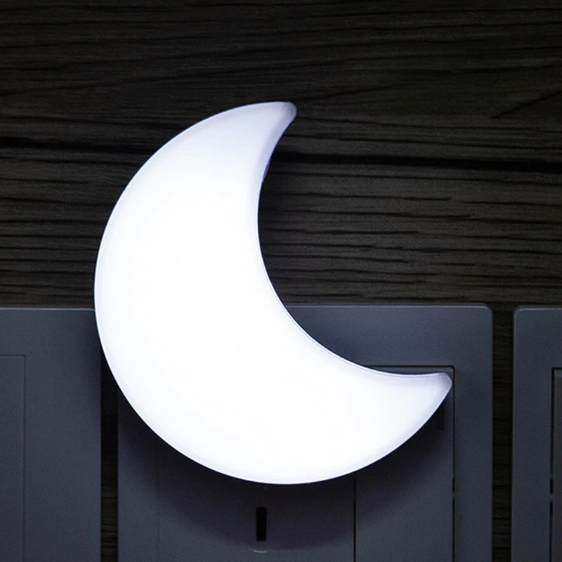 Mini LED Moon Plug-In Night Light