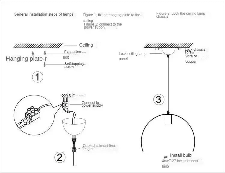Modern Bamboo Rattan Chandelier (40-80cm)