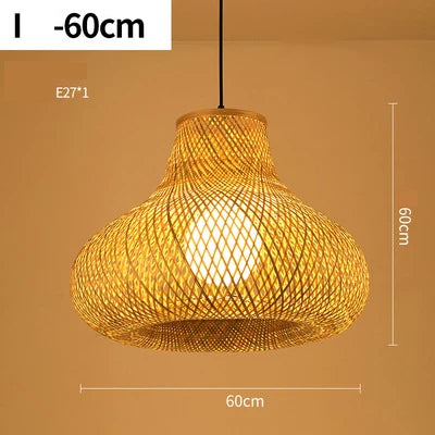 Handmade Rattan Bamboo Pendant Light