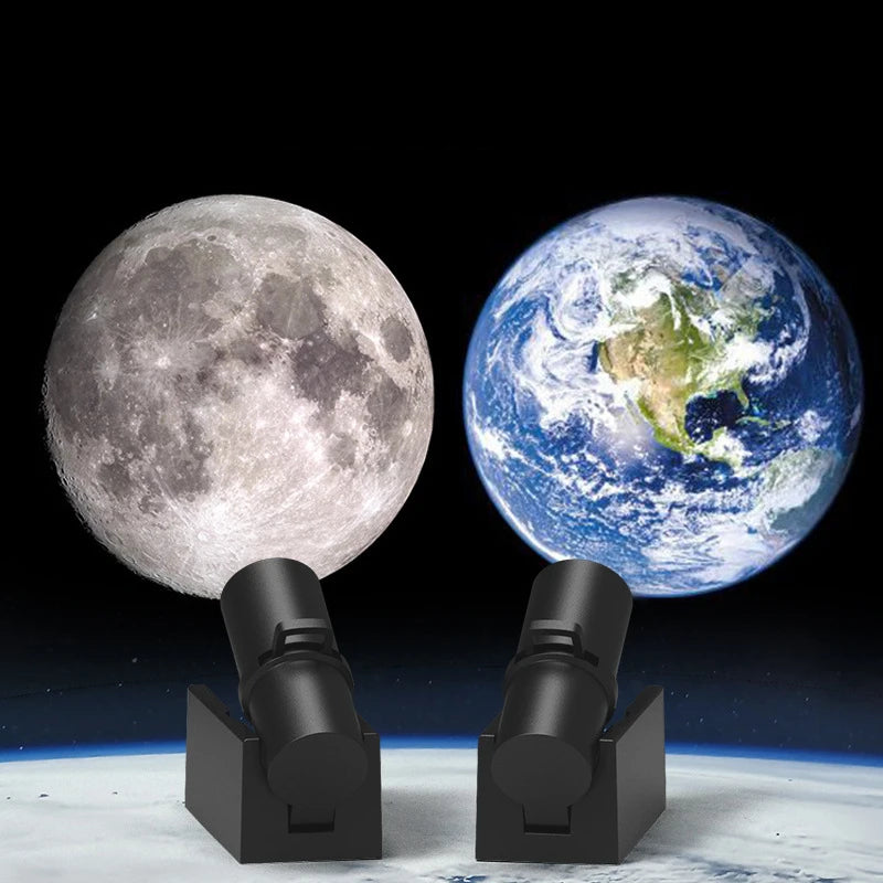 Moon & Planet Projection Table Lamp