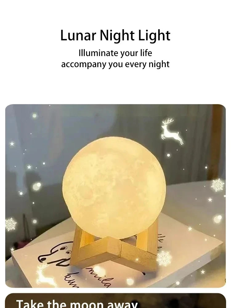 Lunar LED Mood Night Light