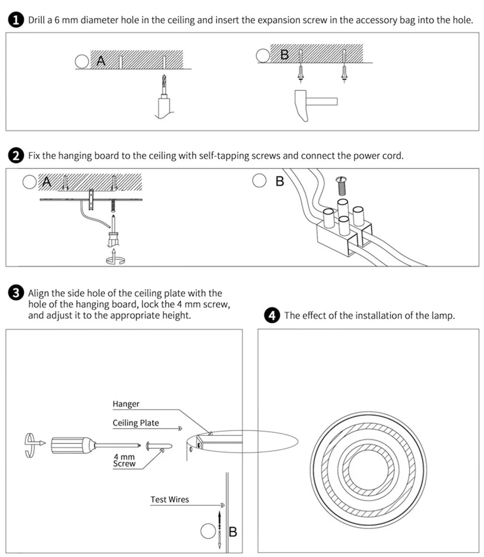 LED Moon Wall Lamp with Remote