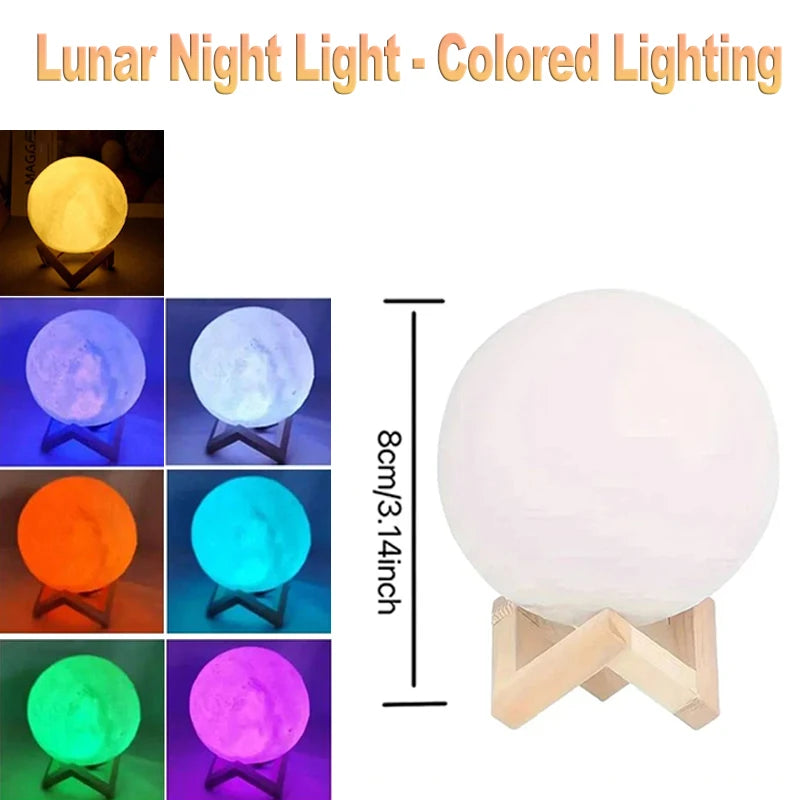 Lunar LED Mood Night Light