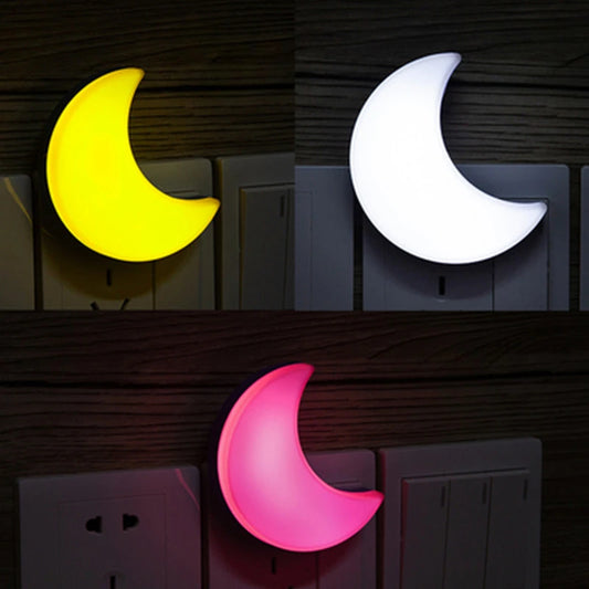 Mini LED Moon Plug-In Night Light