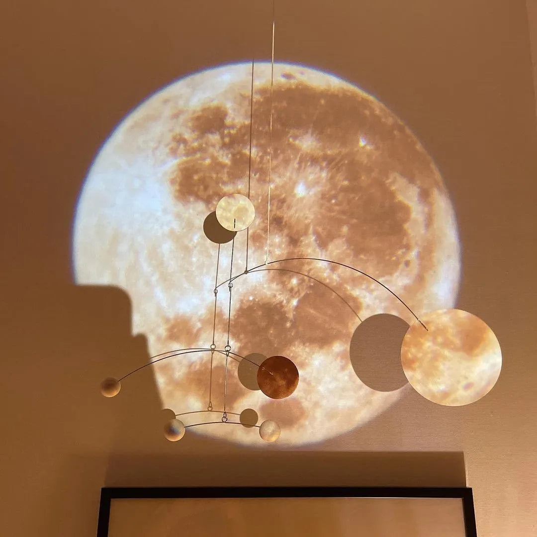 Moon & Planet Projection Table Lamp