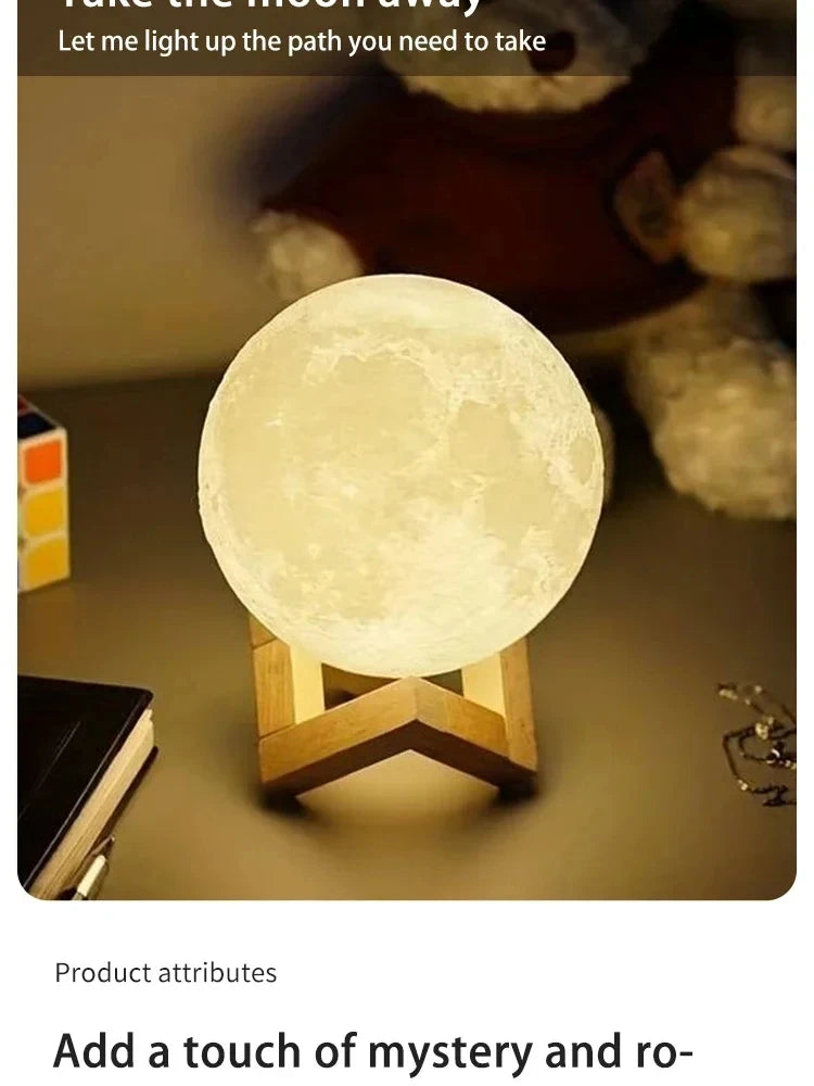 Lunar LED Mood Night Light