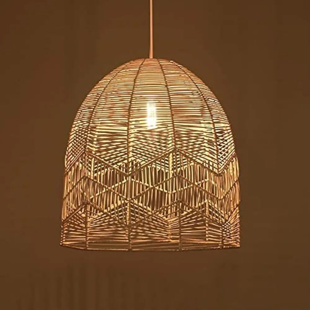 Natural Woven Rattan Ceiling Pendant