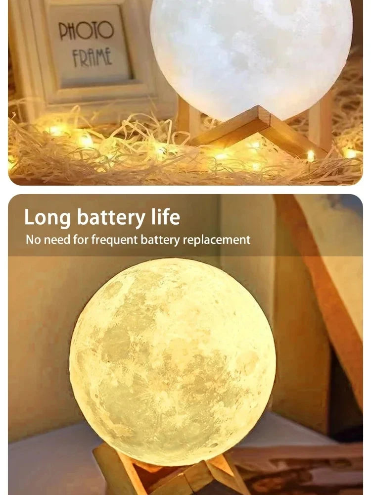 Lunar LED Mood Night Light