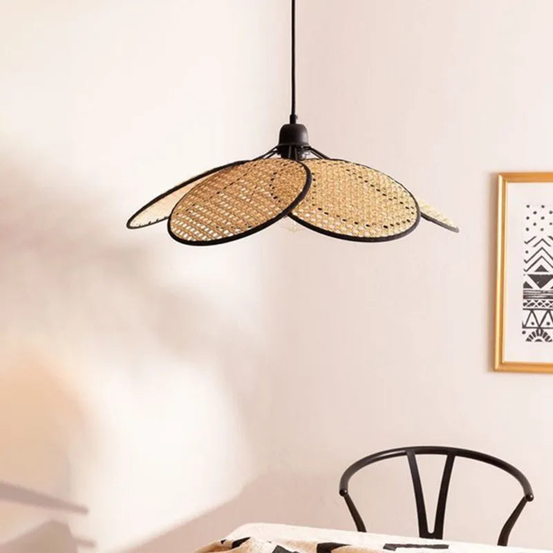 Handmade Wicker Rattan Pendant Light