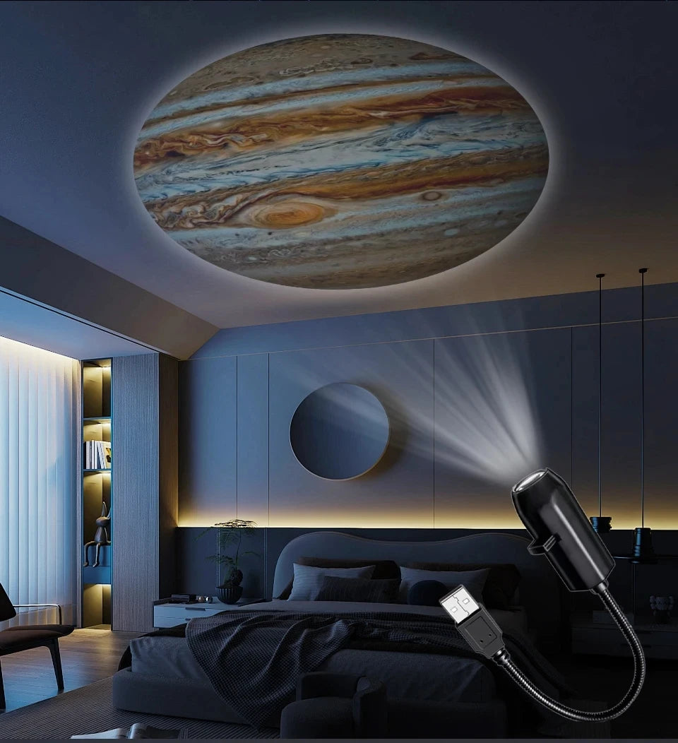 LED Star Galaxy Projector Night Light