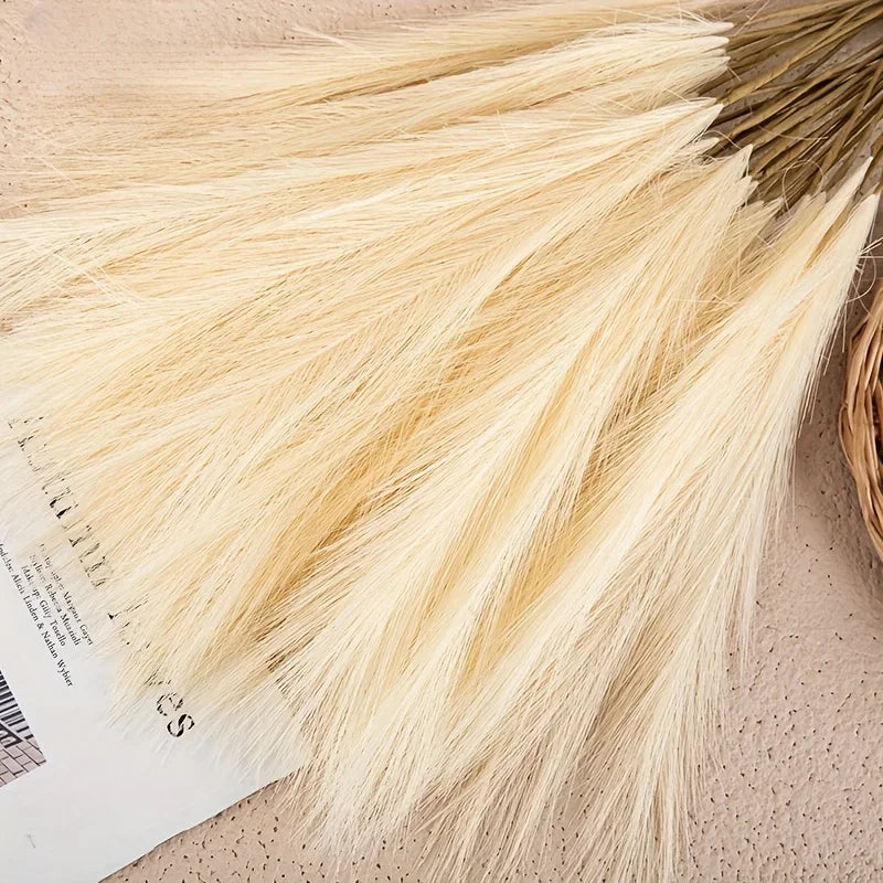 Faux Pampas Grass (10 Stems)