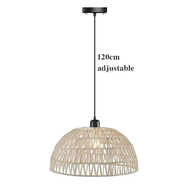 Natural Wicker Rattan Lampshade