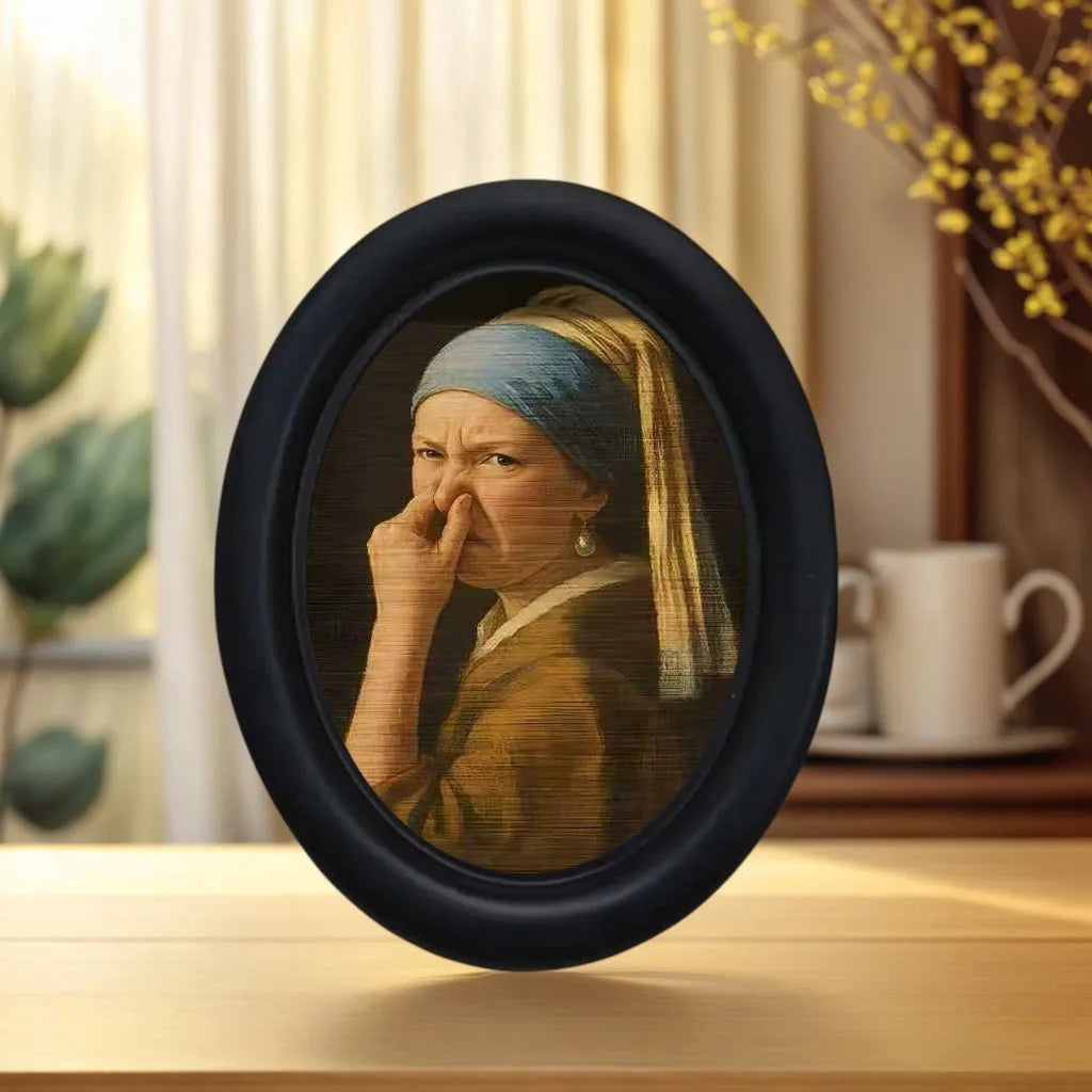 Quirky Girl Framed Wall Art