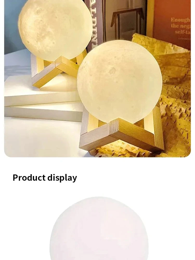Lunar LED Mood Night Light