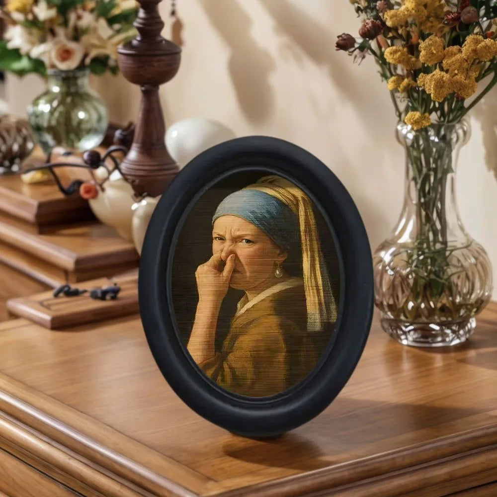 Quirky Girl Framed Wall Art