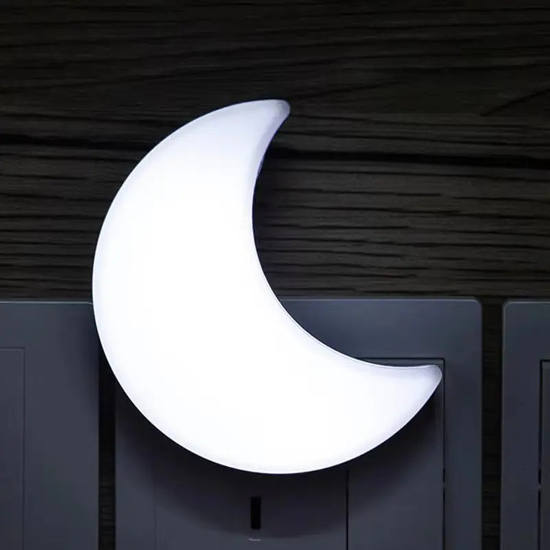 Mini LED Moon Plug-In Night Light