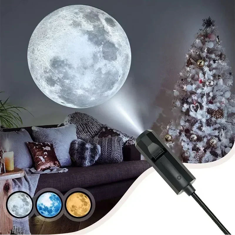 LED Star Galaxy Projector Night Light