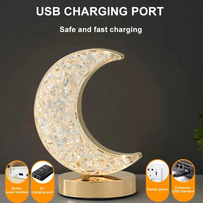 Lunar LED Mood Night Light