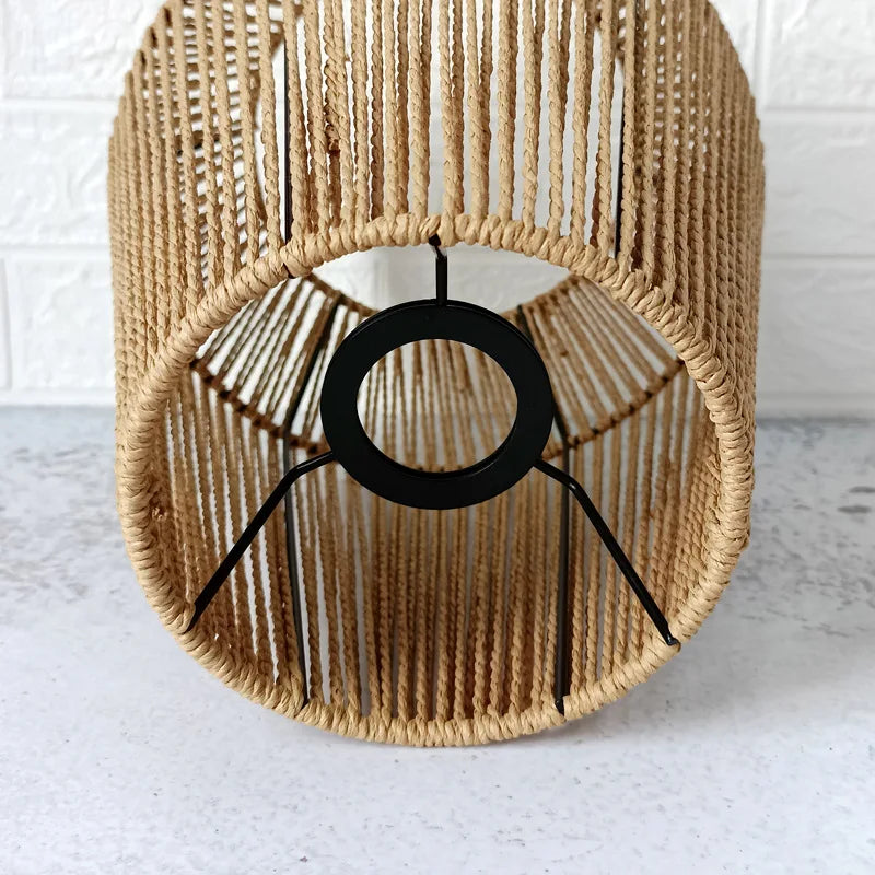 Woven Rattan Pendant Lampshade