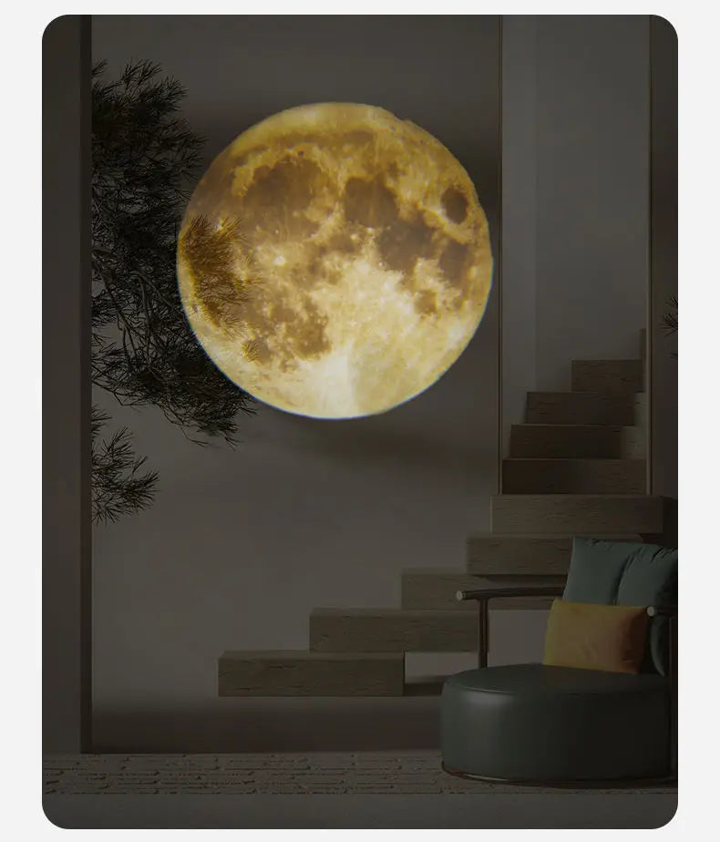 Moon & Planet Projection Table Lamp