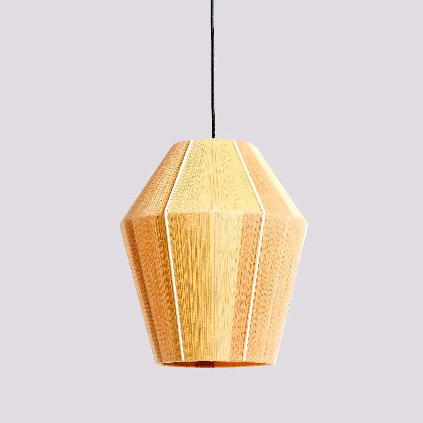Boho Geometric Colourful Rattan Pendant