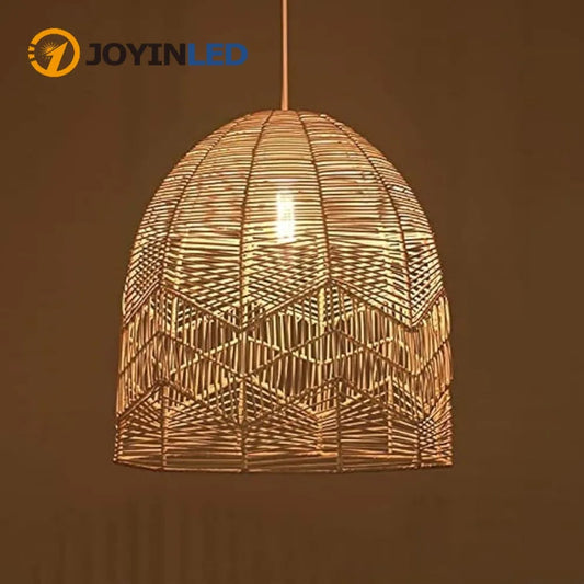 Natural Woven Rattan Ceiling Pendant