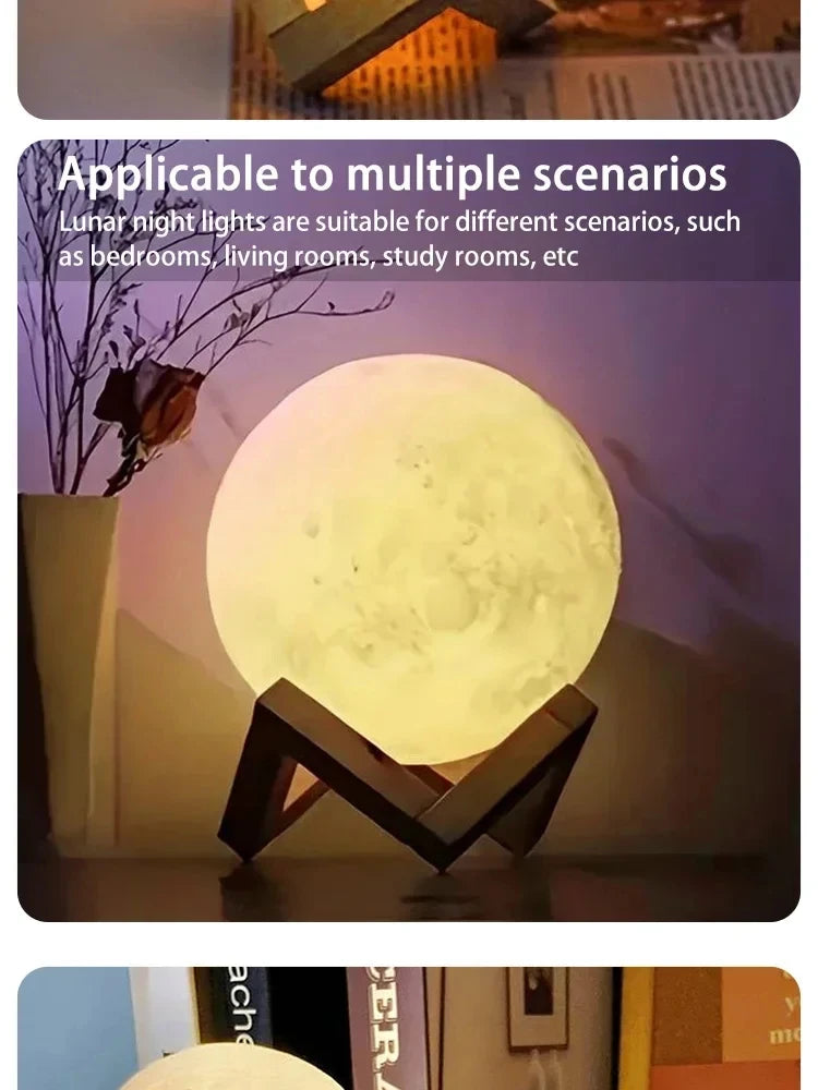 Lunar LED Mood Night Light