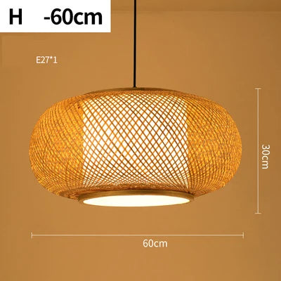 Handmade Rattan Bamboo Pendant Light