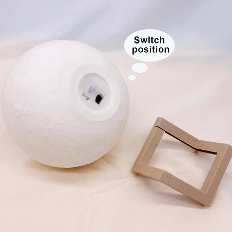 Moon LED Night Light with Stand