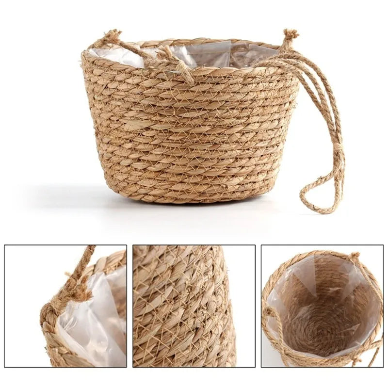 Macrame Hanging Plant Basket