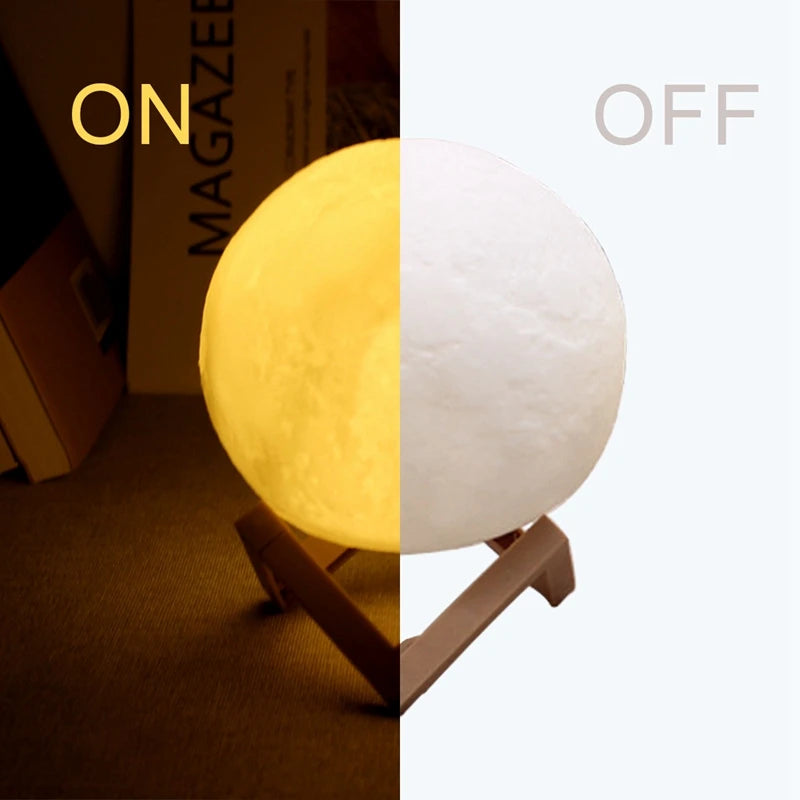 LED Moon Book Light