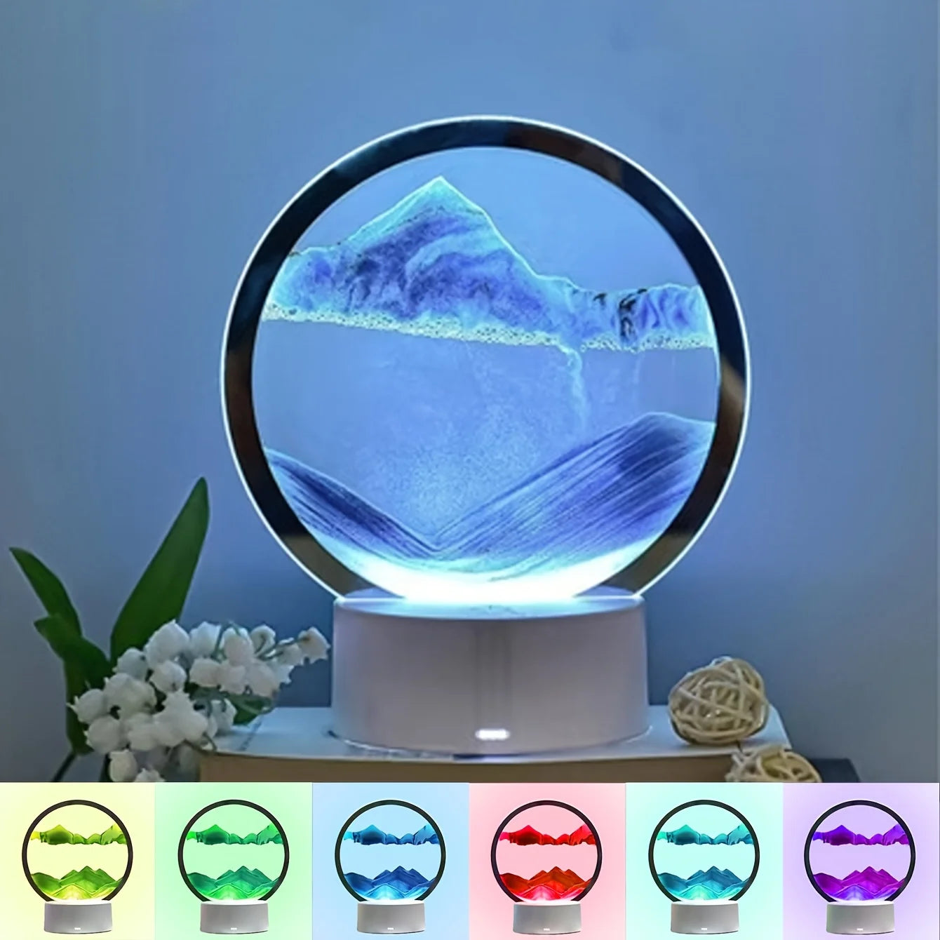 Lunar LED Mood Night Light