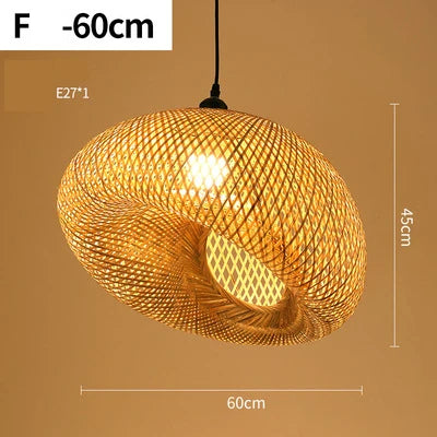 Handmade Rattan Bamboo Pendant Light