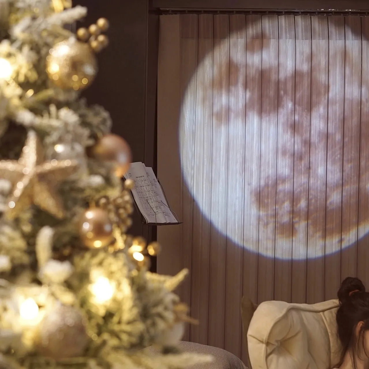 Moon & Planet Projection Table Lamp