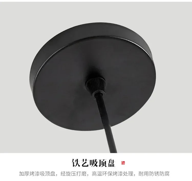 Modern Bamboo Rattan Chandelier (40-80cm)