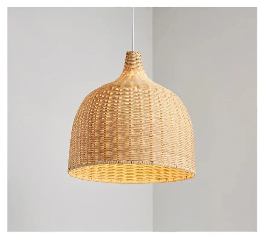 Southeast Asian Rattan Pendant Lamp