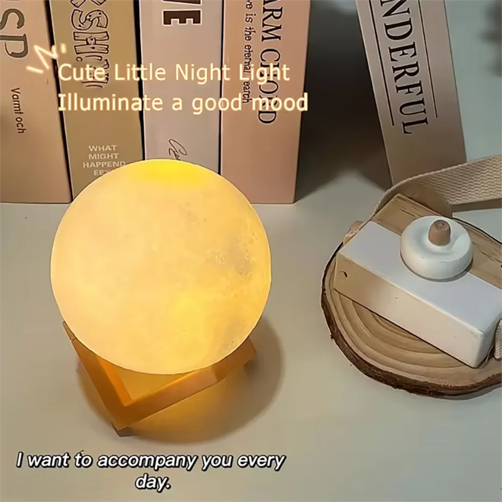 LED Moon Book Light