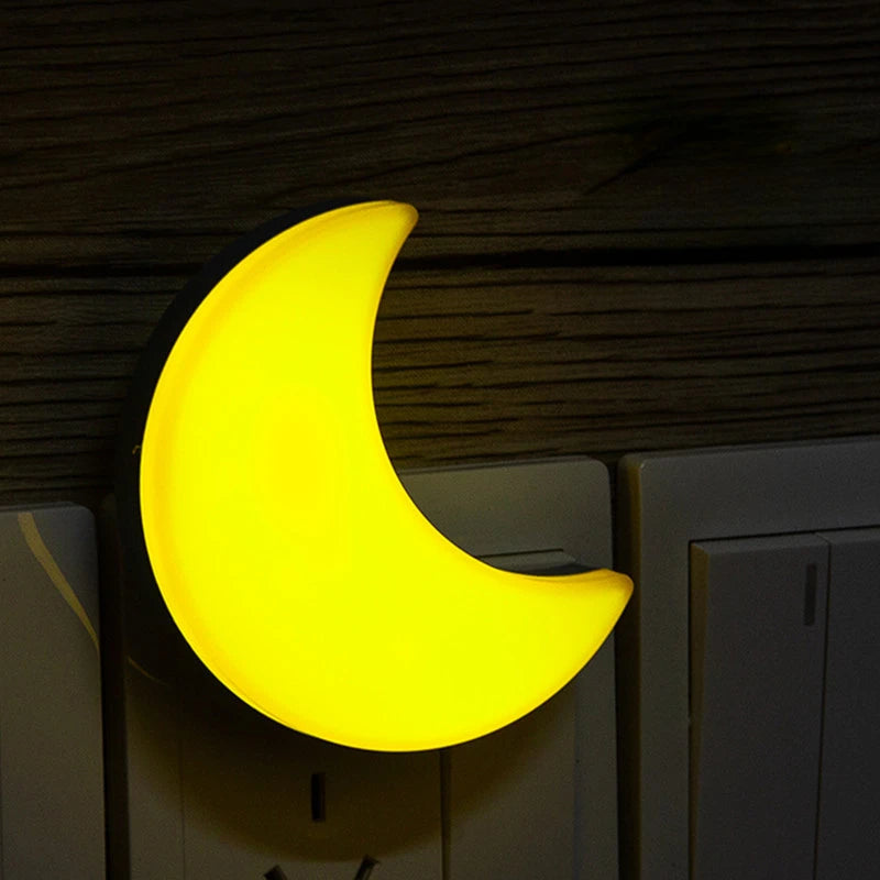Mini LED Moon Plug-In Night Light